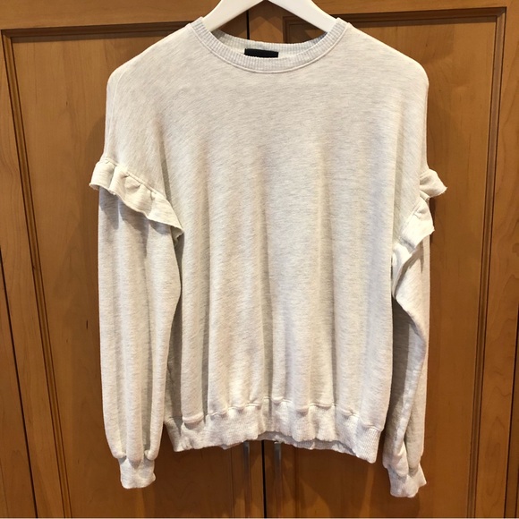 Monrow light weight sweater 70 rayon 27 cotton 3 spandex - Picture 2 of 7